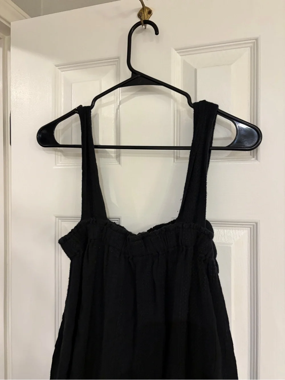 Free People Sweet Thing Tunic Dress Small Black Boho